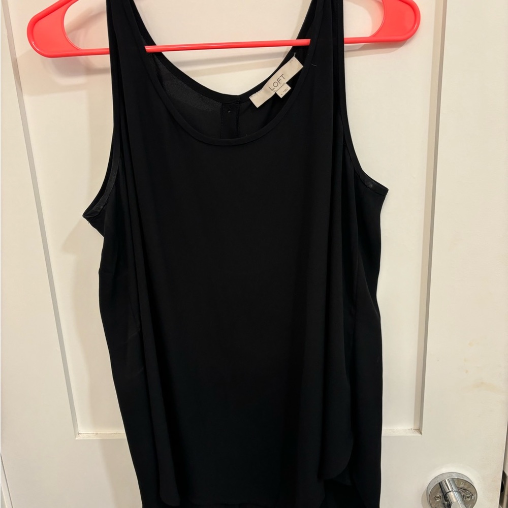 Sheer black top